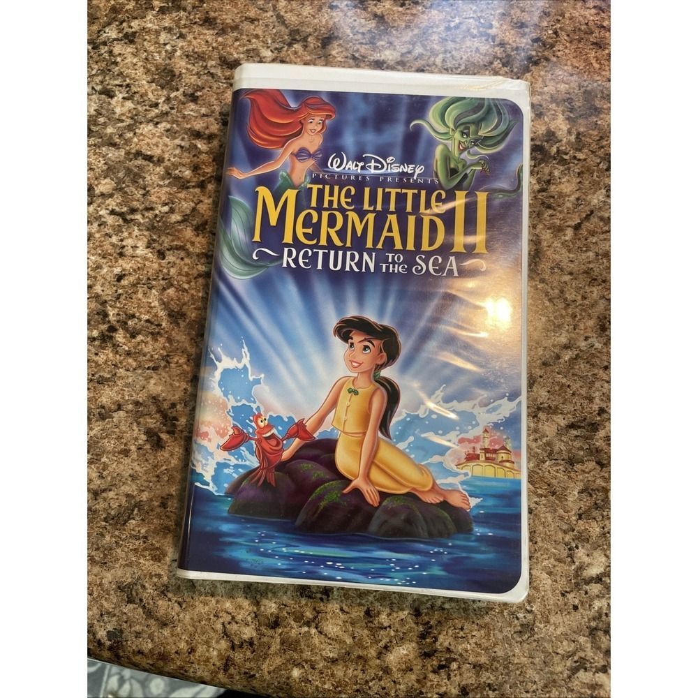 The‎ Little Mermaid II: Return to the Sea VHS Disney Clamshell Acceptable-G